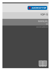 Yokota YDP-13 Manual