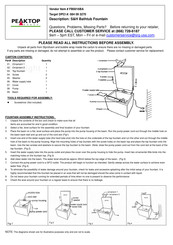 Peaktop FB0016BA Instructions