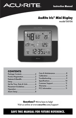 ACU-RITE Iris 06106 Instruction Manual