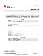 Texas Instruments TPS6507xEVM User Manual