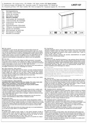 Finori LW2T/137 Assembly Instructions Manual
