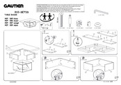 Gautier 310.085 Assembly Instructions