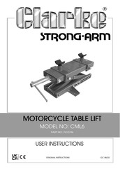 Clarke CML6 User Instructions