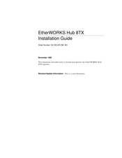 DEC EtherWORKS Hub 8TX Installation Manual