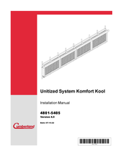 Cumberland 4801-5405 Installation Manual