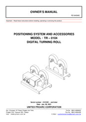 ProArc TR-0104 Owner's Manual