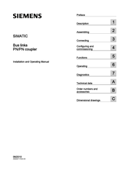 Siemens SIMATIC PN Installation And Operating Manual
