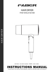 Faber FHD VIOLA R2180 Instruction Manual