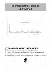 Dimplex X40003BK User Manual