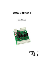 DMX4ALL DMX-Splitter 4 User Manual
