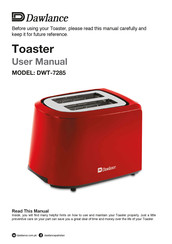 Dawlance DWT-7285 User Manual