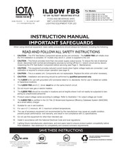 Iota ILBDW FBS Instruction Manual
