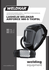 WELDKAR AIRFORCE 980-S TH3PSL Instruction Manual