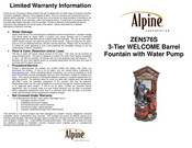 Alpine ZEN576S Quick Start Manual
