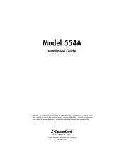Directed Electronics 554A Installation Manual