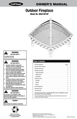 Uniflame WAD1401SP Owner's Manual