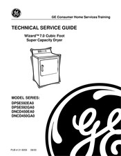 GE DPSE592EA0 Technical Service Manual