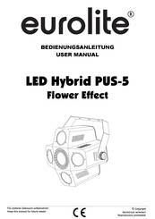EuroLite LED Hybrid PUS-5 User Manual