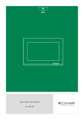 Comelit Venice 6814W User Manual