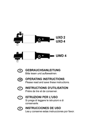 SUHNER UWD 4 Operating Instructions Manual