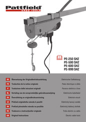 Pattfield Ergo Tools PE-250 SHZ Original Instructions Manual