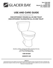 Glacier Bay TL-7620HC-RW Use And Care Manual