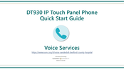 Vanderbilt DT930 Quick Start Manual