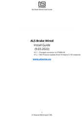 ALSENSE ALS Brake Wired Install Manual