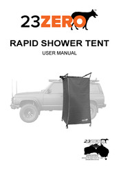23zero RAPID SHOWER TENT User Manual