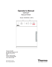Thermo Scientific NAPCO 6509 Operator's Manual