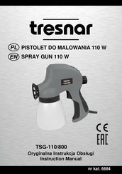tresnar TSG-110/800 Instruction Manual