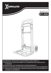 DURHAND B71-060 Manual