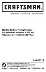 Craftsman CMCCS320B Instruction Manual