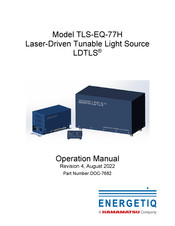 Hamamatsu ENERGETIQ LDTLS TLS-EQ-77H Operation Manual