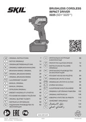 Skil 3225 Operating Instructions Manual