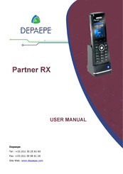 Depaepe Partner RX User Manual