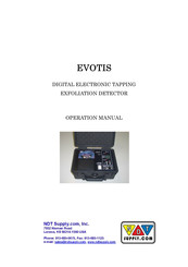 NDT EVOTIS Operation Manual