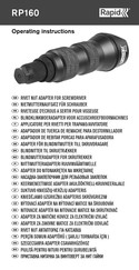 Rapid RP160 Operating Instructions Manual