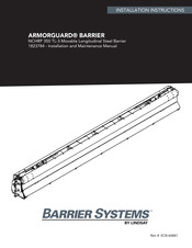 Lindsay Barrier Systems ARMORGUARD NCHRP 350 TL-3 Installation Instructions Manual
