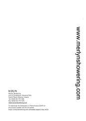 MERLYN ARYSTO COLOUR GHB1350H Installation Manual