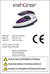 KRHÜNER 43915 Instruction Manual