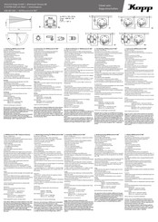 Kopp HK07 Instructions
