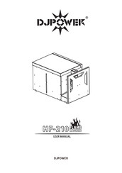 djpower FLAME MACHINE HF-210 User Manual