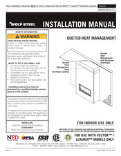 Wolf Steel DHMFG6274 Installation Manual
