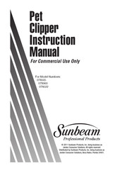 Sunbeam 078522 Instruction Manual
