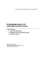 FlexGain PLEX User Manual