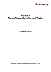 Huazheng HZ-139S User Manual