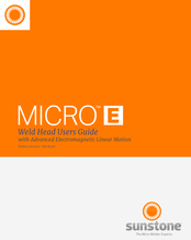 Sunstone MICRO E User Manual