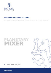 Royal Catering RCPM-10,1B User Manual