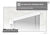 Motorline professional FIX User's And Installer's Manual